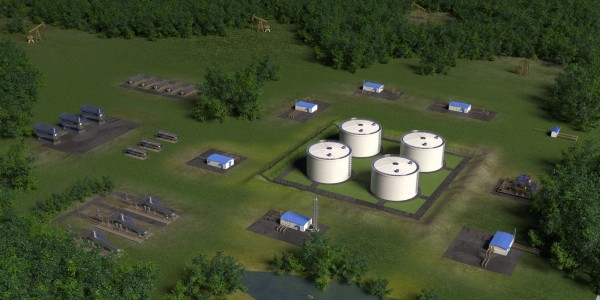 Обустройство нефтяных и газовых месторождений