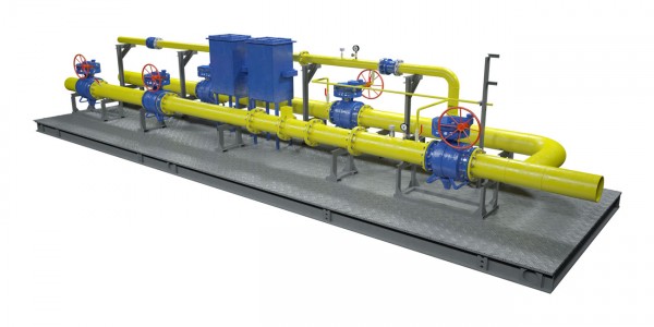 Блок (узел) измерения расхода газа (БИРГ, УИРГ, УУРГ)
